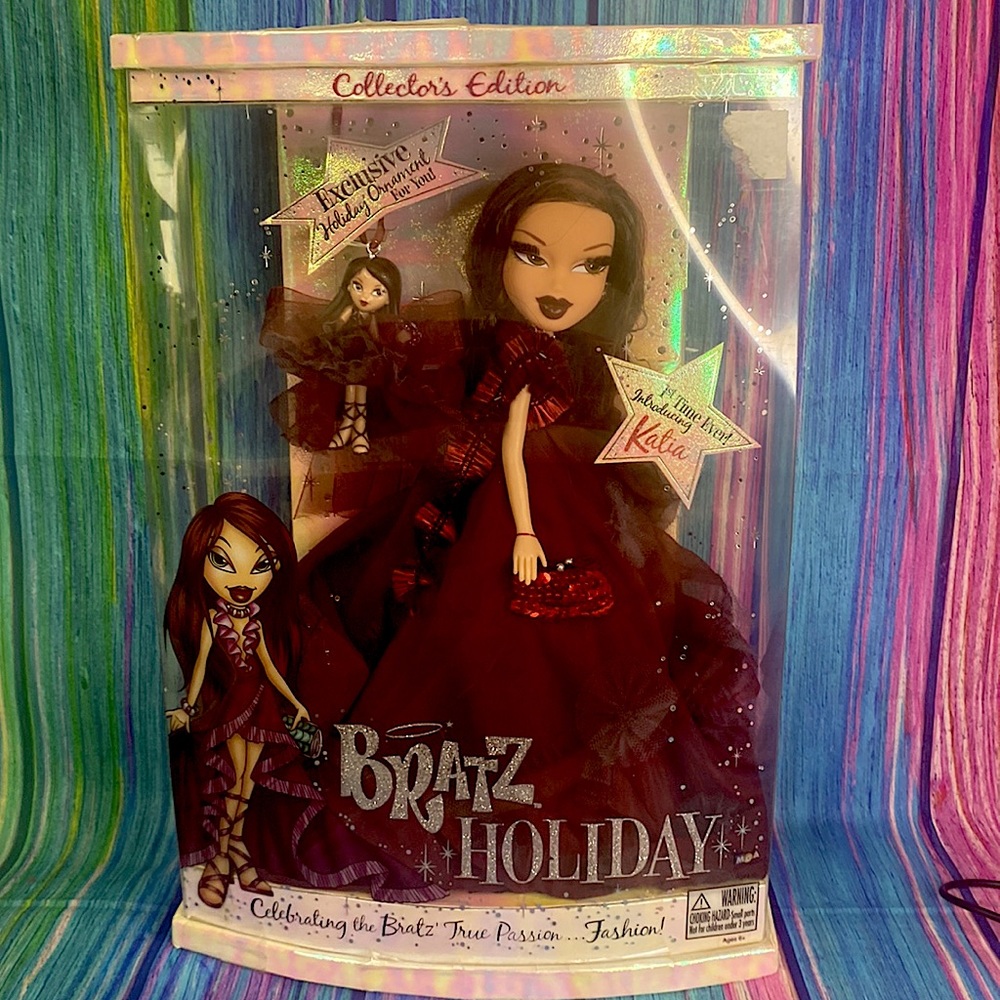 Factory Sealed Holiday Bratz Katia Doll Collector Edition Retired